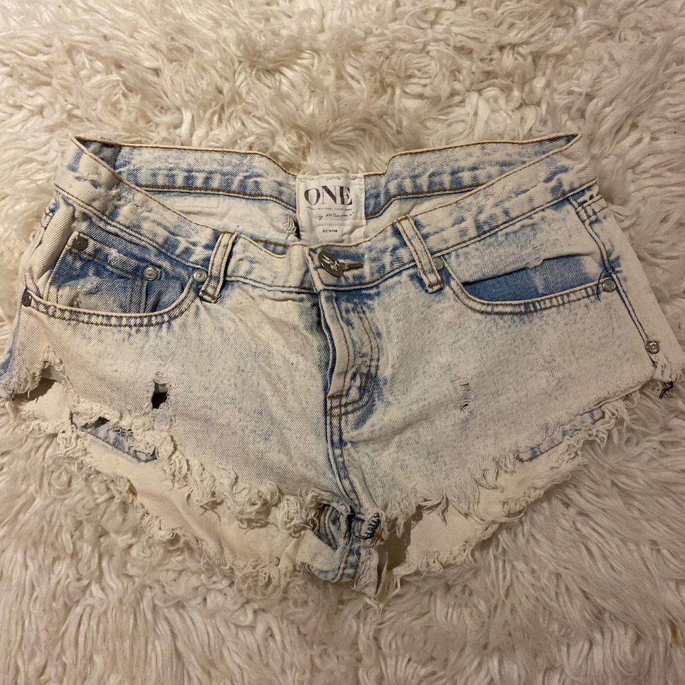 Denim ONE Teaspoon jean shorts (set of 2)